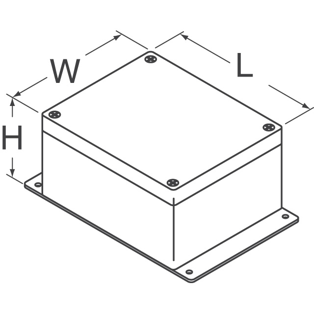 CU-4234-B Bud Industries  Boxes
